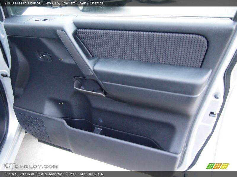 Radiant Silver / Charcoal 2008 Nissan Titan SE Crew Cab
