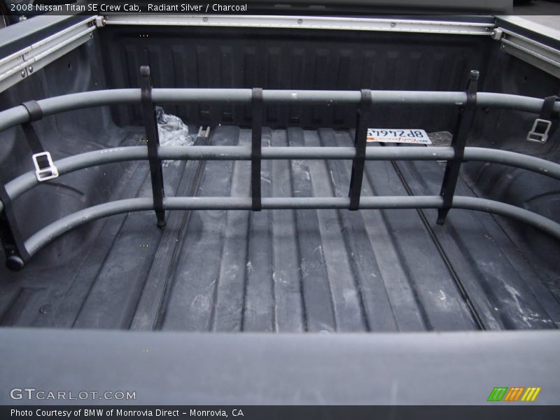 Radiant Silver / Charcoal 2008 Nissan Titan SE Crew Cab