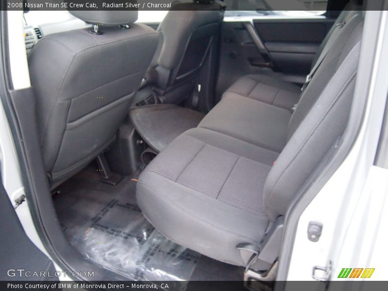 Radiant Silver / Charcoal 2008 Nissan Titan SE Crew Cab