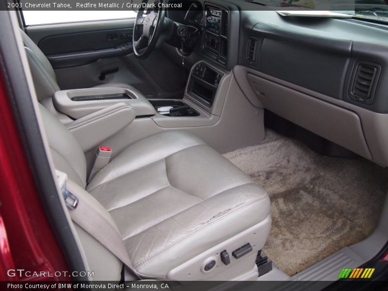 Redfire Metallic / Gray/Dark Charcoal 2003 Chevrolet Tahoe