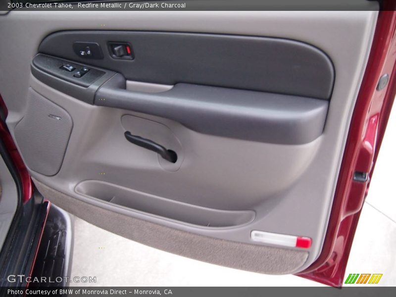 Redfire Metallic / Gray/Dark Charcoal 2003 Chevrolet Tahoe
