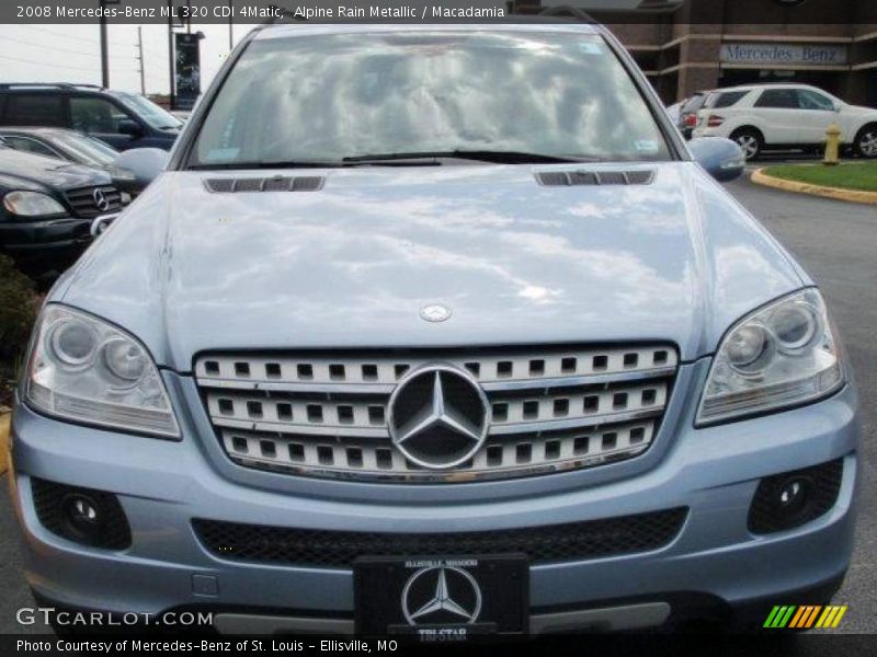 Alpine Rain Metallic / Macadamia 2008 Mercedes-Benz ML 320 CDI 4Matic