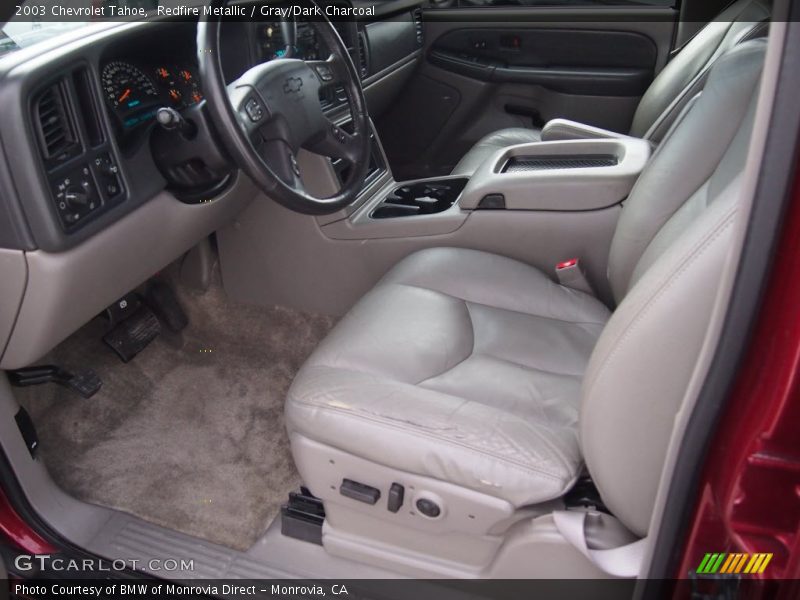 Redfire Metallic / Gray/Dark Charcoal 2003 Chevrolet Tahoe