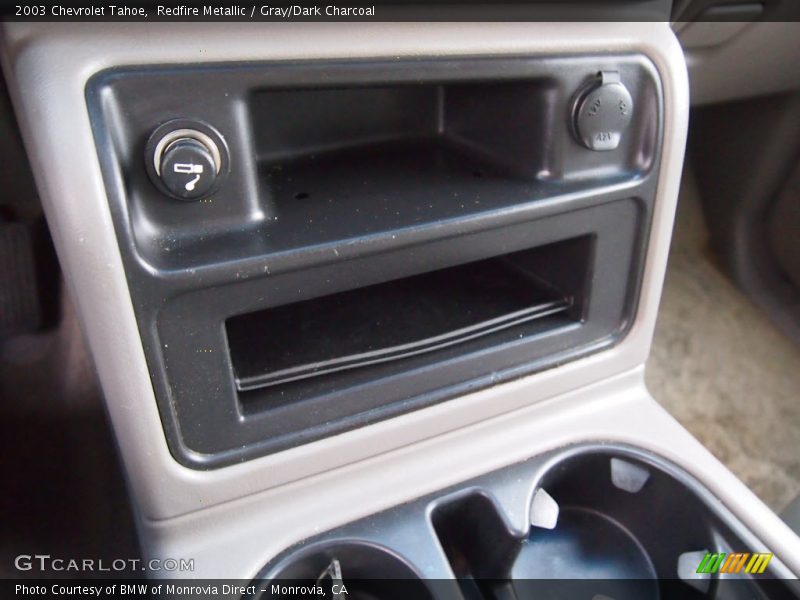 Redfire Metallic / Gray/Dark Charcoal 2003 Chevrolet Tahoe