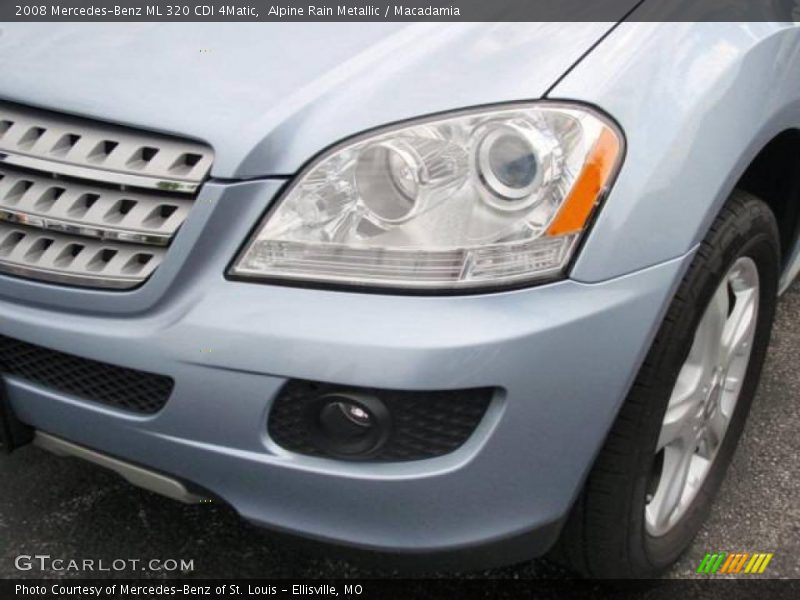 Alpine Rain Metallic / Macadamia 2008 Mercedes-Benz ML 320 CDI 4Matic
