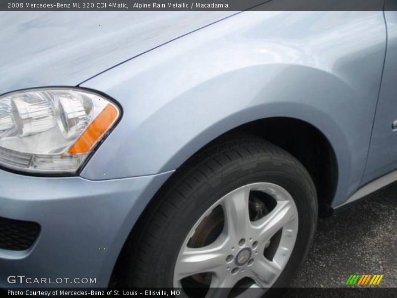 Alpine Rain Metallic / Macadamia 2008 Mercedes-Benz ML 320 CDI 4Matic