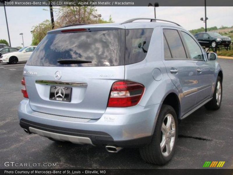 Alpine Rain Metallic / Macadamia 2008 Mercedes-Benz ML 320 CDI 4Matic