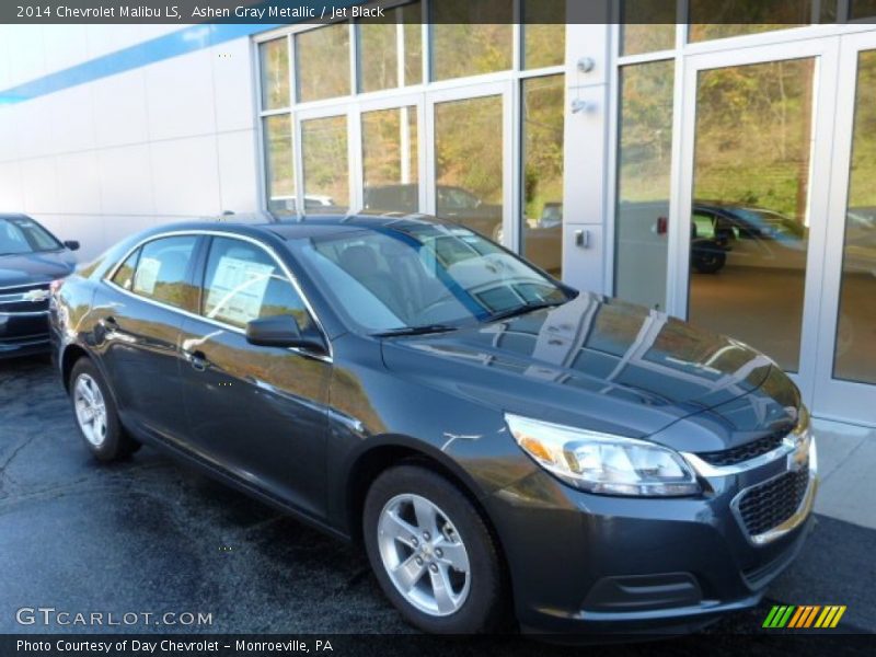 Ashen Gray Metallic / Jet Black 2014 Chevrolet Malibu LS