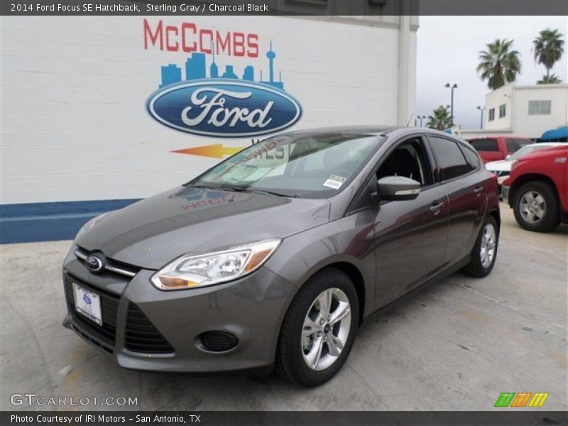 Sterling Gray / Charcoal Black 2014 Ford Focus SE Hatchback