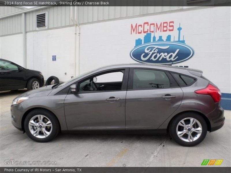 Sterling Gray / Charcoal Black 2014 Ford Focus SE Hatchback