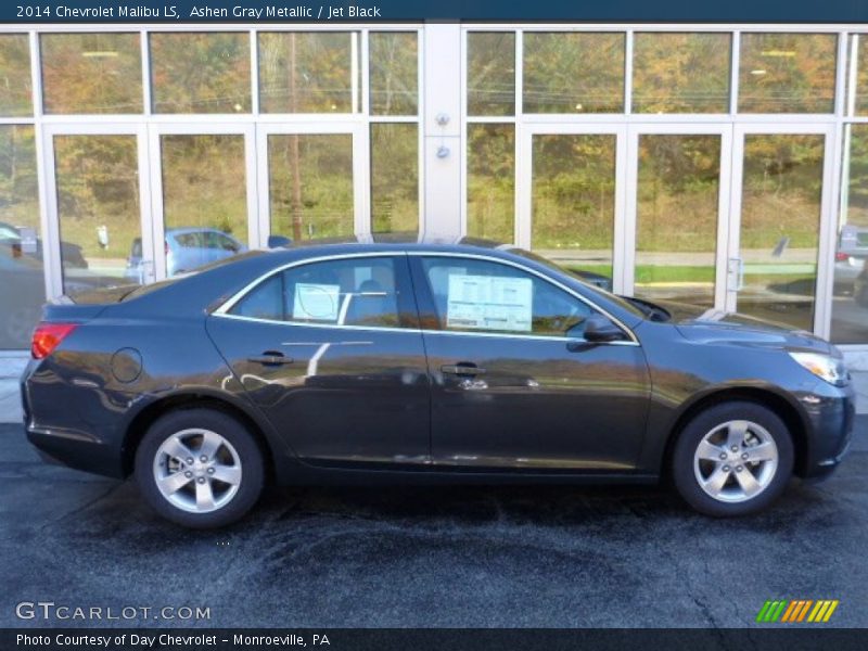Ashen Gray Metallic / Jet Black 2014 Chevrolet Malibu LS