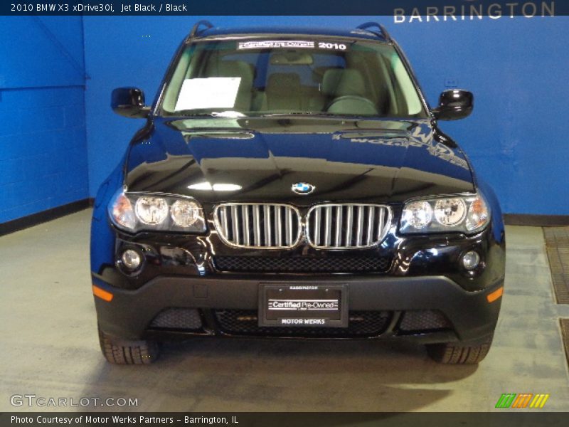 Jet Black / Black 2010 BMW X3 xDrive30i