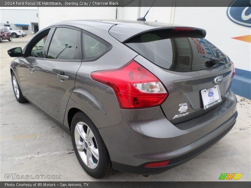 Sterling Gray / Charcoal Black 2014 Ford Focus SE Hatchback