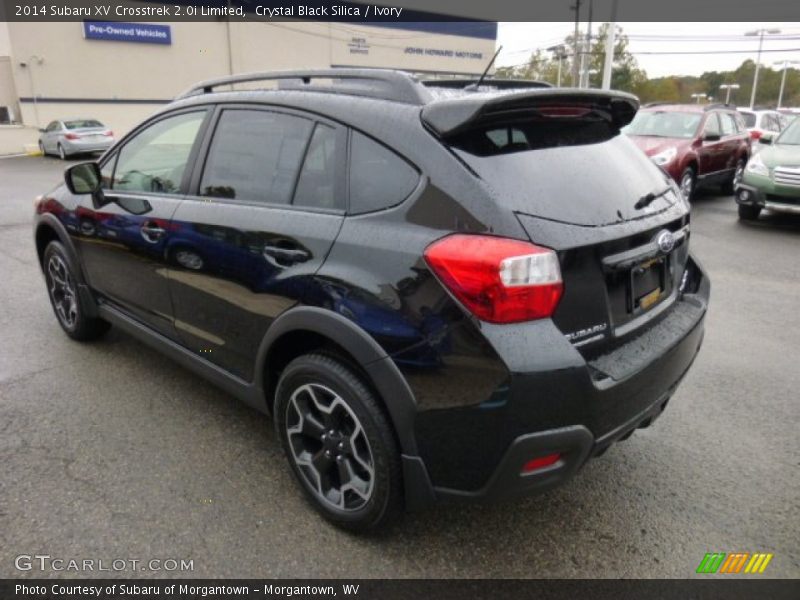 Crystal Black Silica / Ivory 2014 Subaru XV Crosstrek 2.0i Limited
