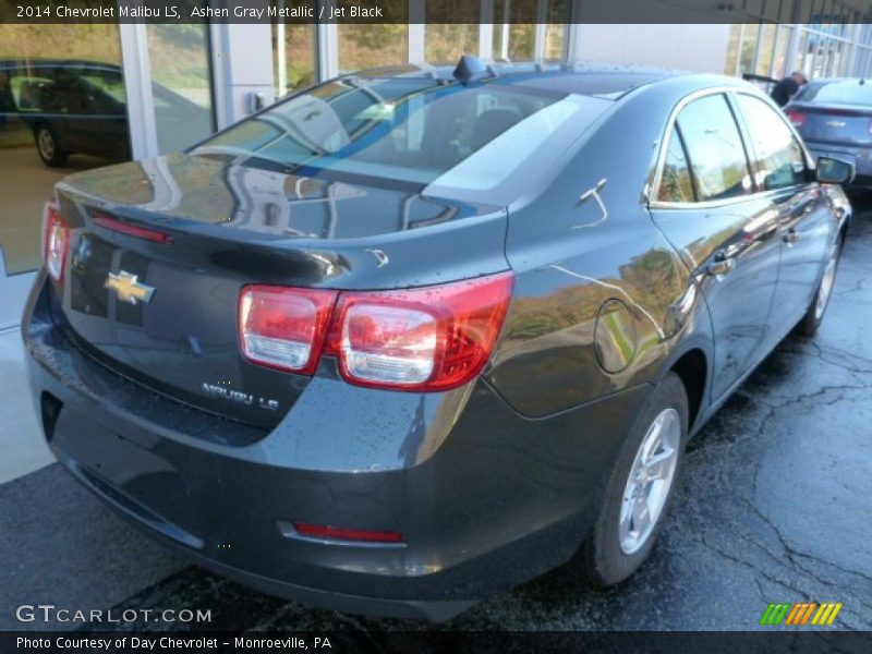 Ashen Gray Metallic / Jet Black 2014 Chevrolet Malibu LS