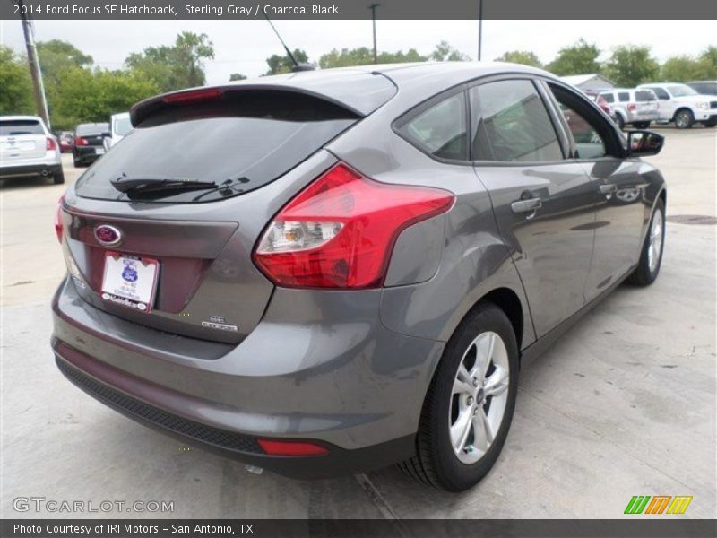 Sterling Gray / Charcoal Black 2014 Ford Focus SE Hatchback