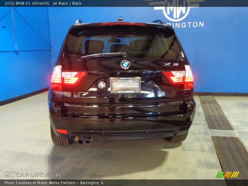 Jet Black / Black 2010 BMW X3 xDrive30i