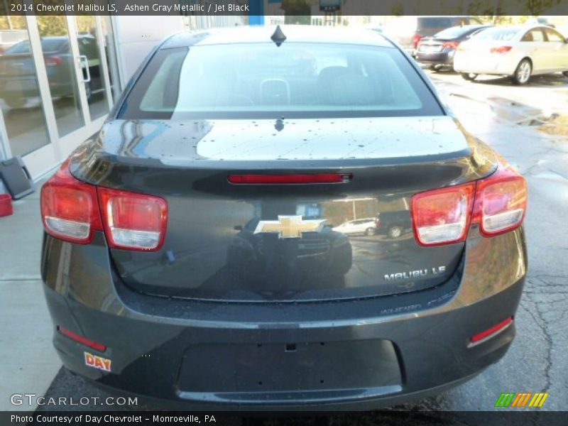 Ashen Gray Metallic / Jet Black 2014 Chevrolet Malibu LS