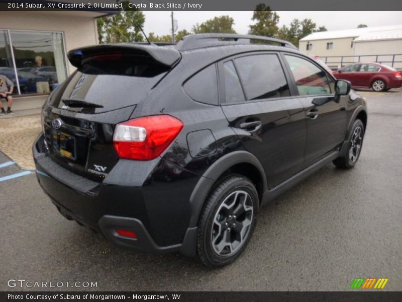 Crystal Black Silica / Ivory 2014 Subaru XV Crosstrek 2.0i Limited