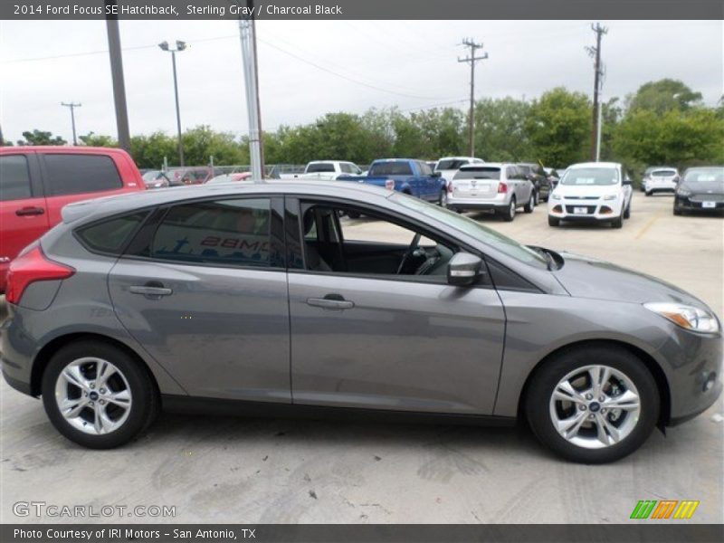 Sterling Gray / Charcoal Black 2014 Ford Focus SE Hatchback