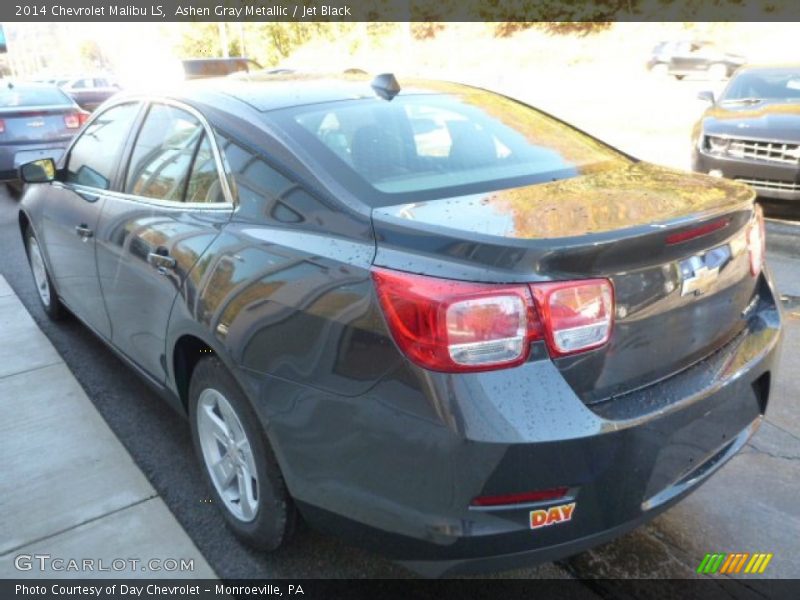 Ashen Gray Metallic / Jet Black 2014 Chevrolet Malibu LS