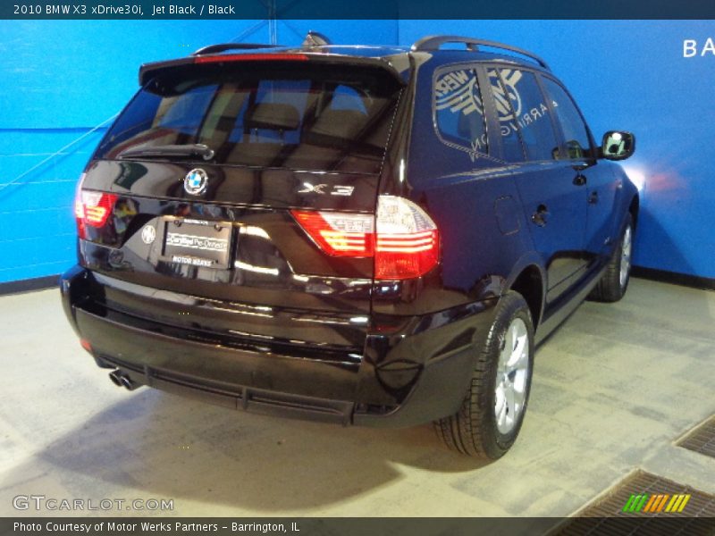 Jet Black / Black 2010 BMW X3 xDrive30i