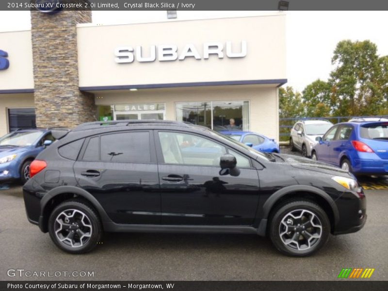 Crystal Black Silica / Ivory 2014 Subaru XV Crosstrek 2.0i Limited