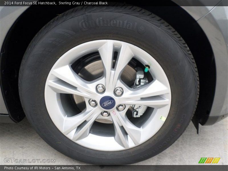 Sterling Gray / Charcoal Black 2014 Ford Focus SE Hatchback