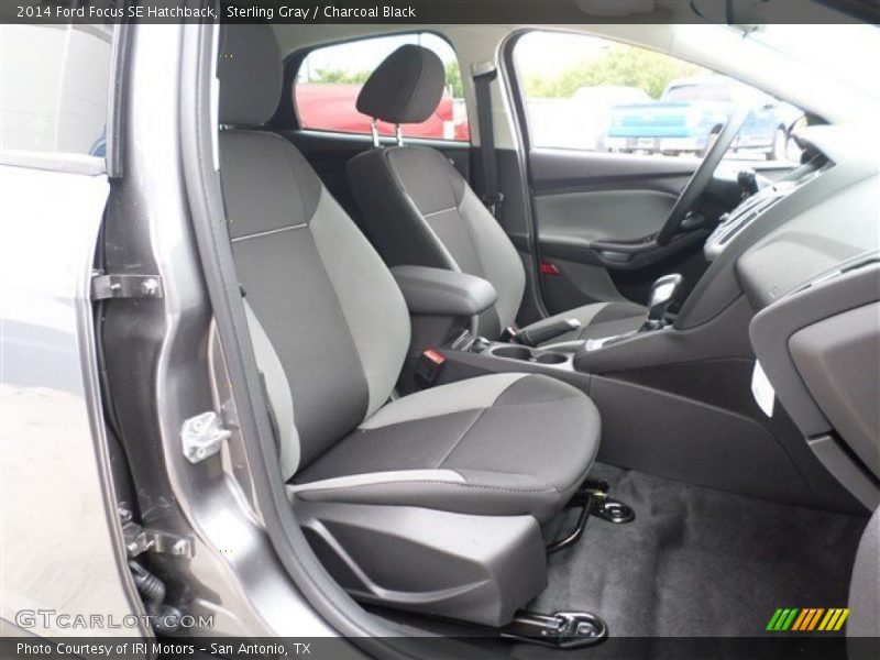 Sterling Gray / Charcoal Black 2014 Ford Focus SE Hatchback