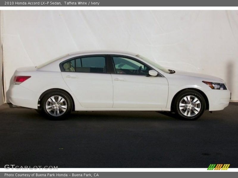 Taffeta White / Ivory 2010 Honda Accord LX-P Sedan