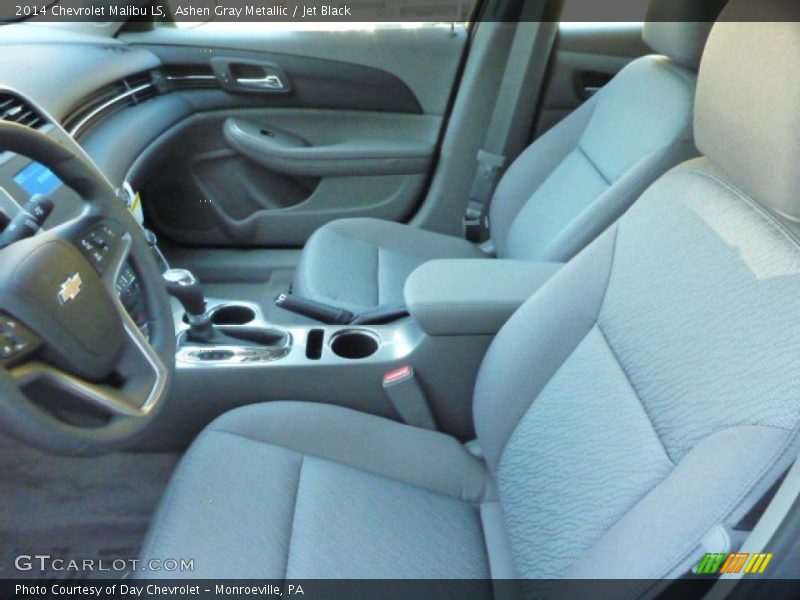 Ashen Gray Metallic / Jet Black 2014 Chevrolet Malibu LS