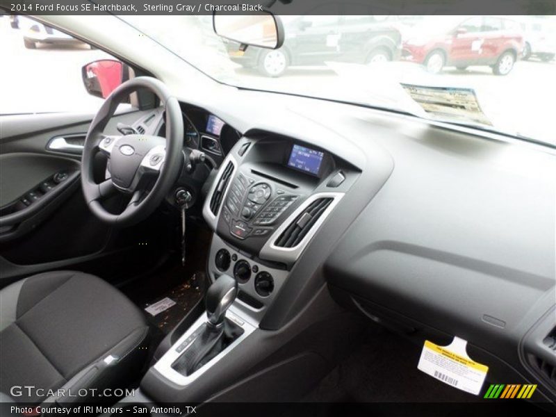Sterling Gray / Charcoal Black 2014 Ford Focus SE Hatchback