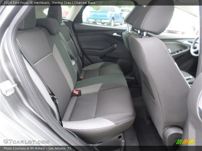 Sterling Gray / Charcoal Black 2014 Ford Focus SE Hatchback