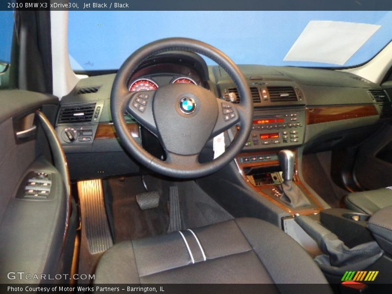 Jet Black / Black 2010 BMW X3 xDrive30i
