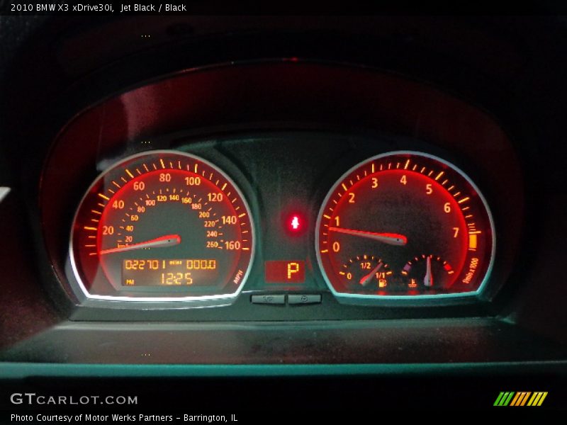 Jet Black / Black 2010 BMW X3 xDrive30i