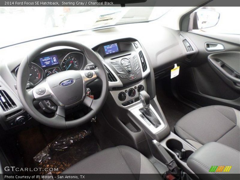 Sterling Gray / Charcoal Black 2014 Ford Focus SE Hatchback