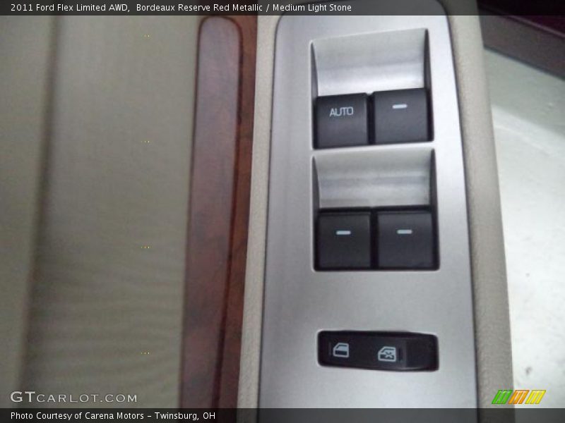 Bordeaux Reserve Red Metallic / Medium Light Stone 2011 Ford Flex Limited AWD