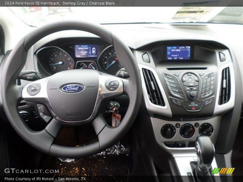 Sterling Gray / Charcoal Black 2014 Ford Focus SE Hatchback