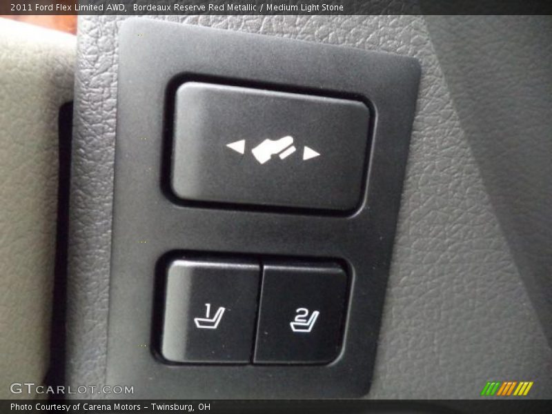 Bordeaux Reserve Red Metallic / Medium Light Stone 2011 Ford Flex Limited AWD