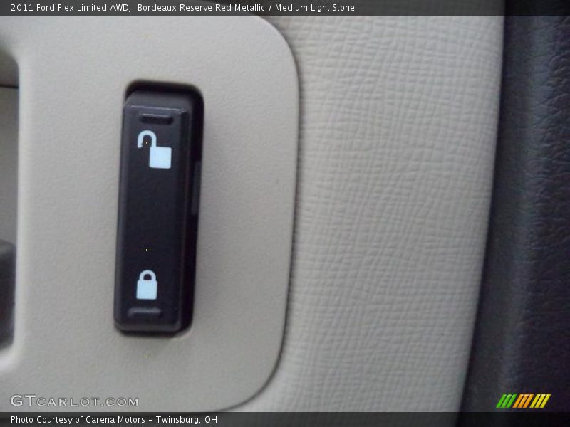 Bordeaux Reserve Red Metallic / Medium Light Stone 2011 Ford Flex Limited AWD