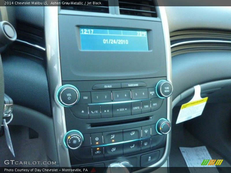 Ashen Gray Metallic / Jet Black 2014 Chevrolet Malibu LS