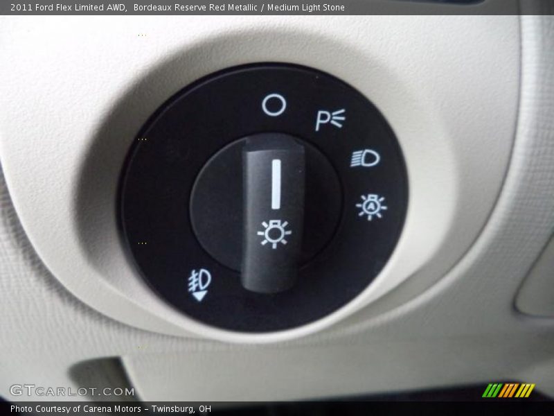 Bordeaux Reserve Red Metallic / Medium Light Stone 2011 Ford Flex Limited AWD