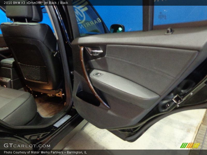 Jet Black / Black 2010 BMW X3 xDrive30i