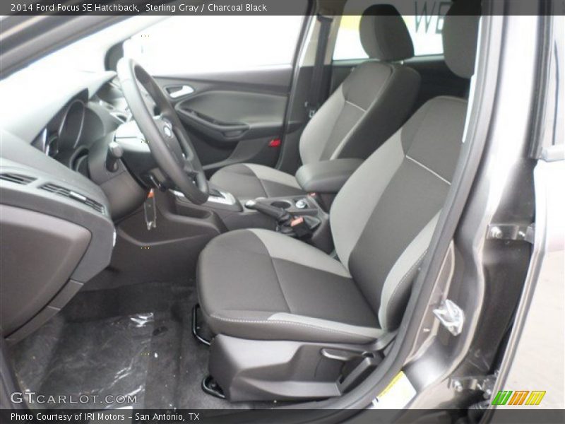 Sterling Gray / Charcoal Black 2014 Ford Focus SE Hatchback