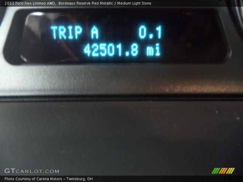Bordeaux Reserve Red Metallic / Medium Light Stone 2011 Ford Flex Limited AWD