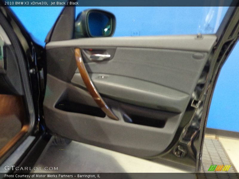 Jet Black / Black 2010 BMW X3 xDrive30i