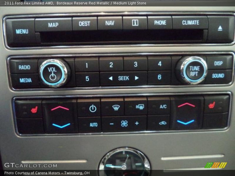 Bordeaux Reserve Red Metallic / Medium Light Stone 2011 Ford Flex Limited AWD