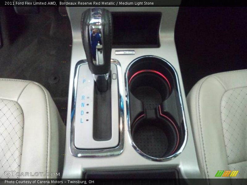 Bordeaux Reserve Red Metallic / Medium Light Stone 2011 Ford Flex Limited AWD