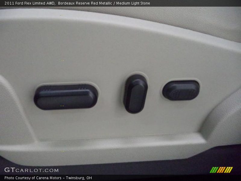 Bordeaux Reserve Red Metallic / Medium Light Stone 2011 Ford Flex Limited AWD