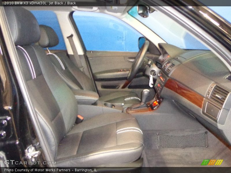 Jet Black / Black 2010 BMW X3 xDrive30i